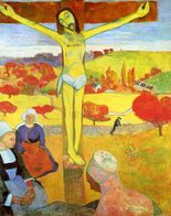 Поль Гоген Желтый Христос-1889